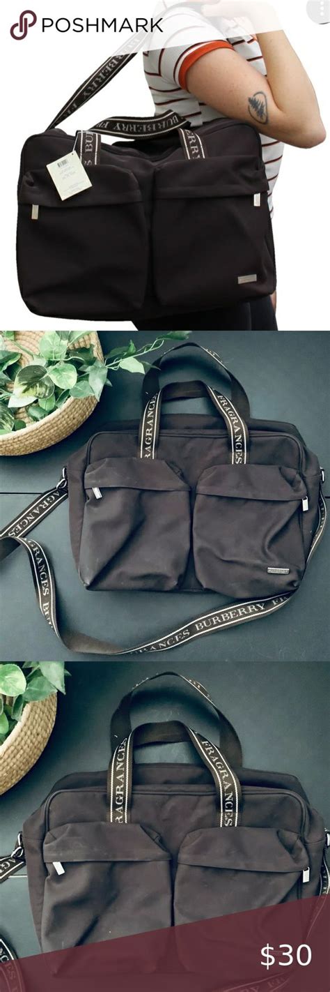 burberry fragrance duffle bag